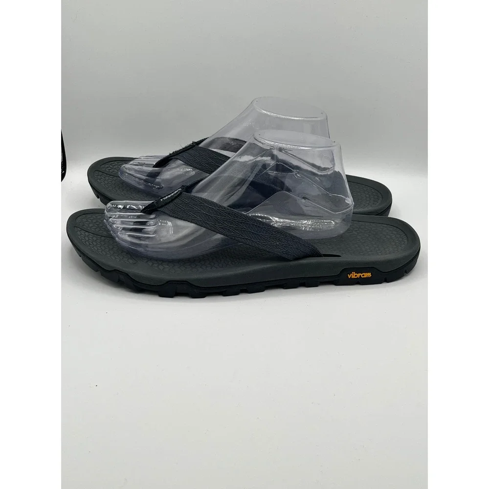 Merrell Breakwater Flip Navy Blue Men Sandals Vibram Sole J034355 Size 13